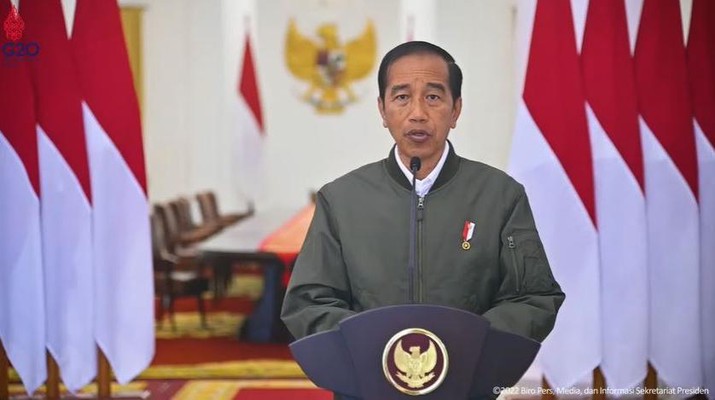 Keterangan Pers Presiden Joko Widodo, Istana Bogor, 2 Oktober 2022. (Tangkapan Layar Youtube) Keterangan Pers Presiden Joko Widodo, Istana Bogor, 2 Oktober 2022. (Tangkapan Layar Youtube)