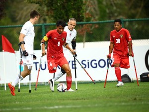 Final Kejuaraan Asia 2025: Timnas Amputasi Kalah dari Uzbekistan di Final