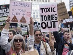 Krisis Inggris Kian Mencekik, Satu Negara Demo!