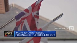 Bebas Resesi, Ekonomi Inggris Q2-2022 Tumbuh 4,4%