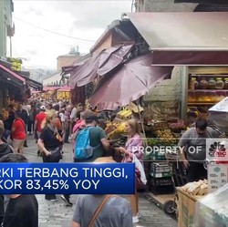 Inflasi Turki Terbang Tinggi, Sentuh Rekor 83,45% YoY