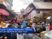 Inflasi Turki Terbang Tinggi, Sentuh Rekor 83,45% YoY