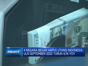4 Negara Hapus Utang, ULN Indonesia Turun