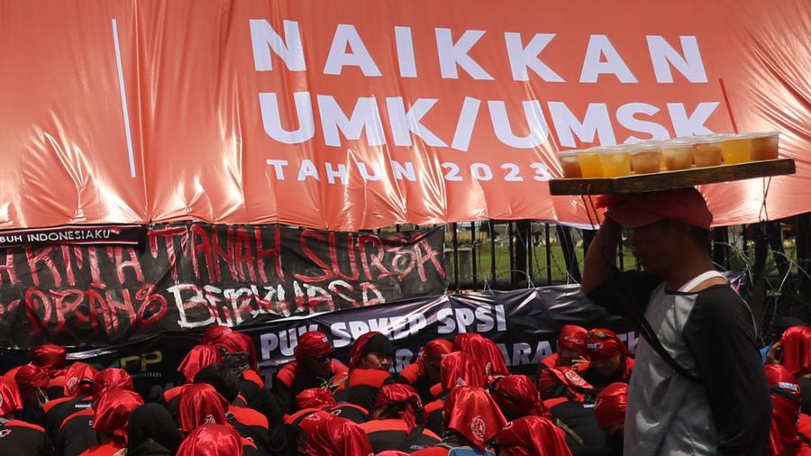 Demo Buruh (²©²ÊÍøÕ¾/Muhammad Sabki)