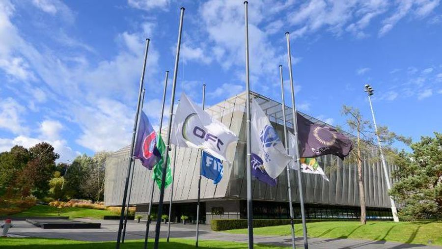 Fifa Kibarkan Bendera Setengah Tiang (Tangkaoan Layar Fifa.com)