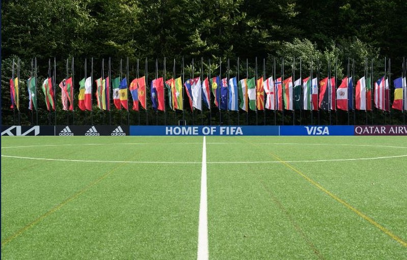 Fifa Kibarkan Bendera Setengah Tiang (Tangkaoan Layar Fifa.com) Fifa Kibarkan Bendera Setengah Tiang (Tangkaoan Layar Fifa.com)
