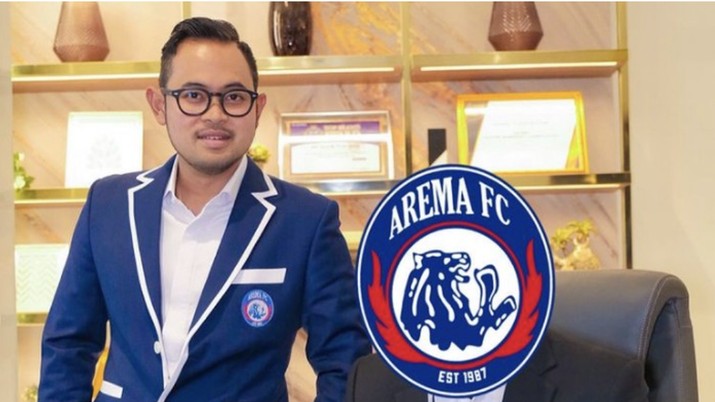 Juragan 99, Presiden Arema FC, Gilang Widya Pramana (Twitter Presiden99)