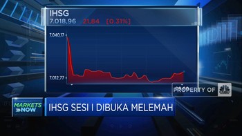 Mengekor Pelemahan Bursa Regional, IHSG Dibuka Memerah