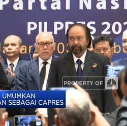 Partai Nasdem Umumkan Anies Baswedan Sebagai Capres 2024
