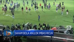 Saham Bola Anjlok Imbas Ricuh