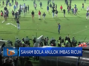 Saham Bola Anjlok Imbas Ricuh