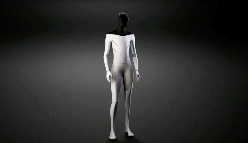 Robot humanoid Optimus (Reuters TV) Robot humanoid Optimus (Reuters TV)