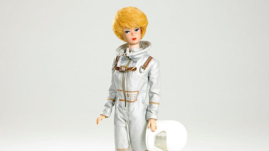 A handout picture shows Europe's first female commander of the ISS, ESA astronaut Samantha Cristoforetti with her lookalike Barbie doll at the International Space Station (ISS). ESA/Handout via REUTERS   THIS IMAGE HAS BEEN SUPPLIED BY A THIRD PARTY. MANDATORY CREDIT. NO RESALES. NO ARCHIVES. NO NEW USE AFTER NOVEMBER 3, 2022