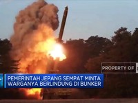 Korea Utara Uji Coba Rudal Balistik Melintasi Perairan Jepang