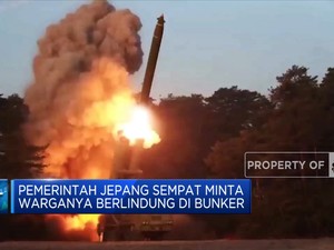 Korea Utara Uji Coba Rudal Balistik Melintasi Perairan Jepang