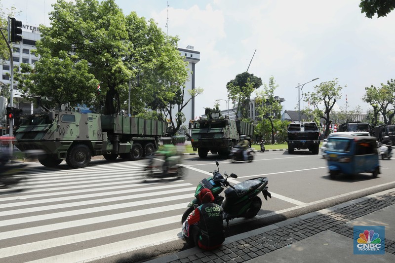Pameran Alutsista di Istana Mereka, Jakarta. (CNBC Indonesia/Tri Susilo)