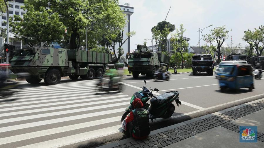 Pameran Alutsista di Istana Mereka, Jakarta. (CNBC Indonesia/Tri Susilo)