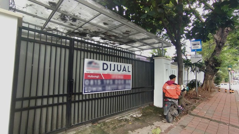 Rumah Dijual Di Kawasan Kebayoran Baru (CNBC Indonesia/Tri Susilo)