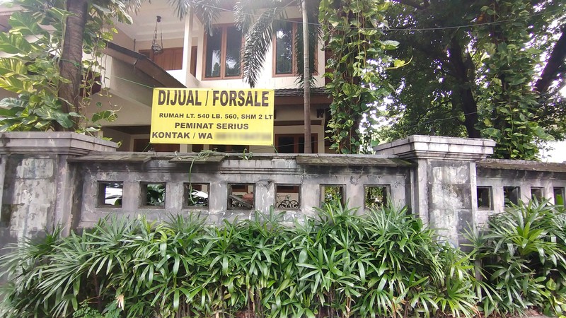 Rumah Dijual Di Kawasan Kebayoran Baru (CNBC Indonesia/Tri Susilo) Rumah Dijual Di Kawasan Kebayoran Baru (CNBC Indonesia/Tri Susilo)