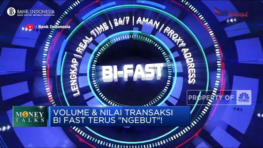 Volume & Nilai Transaksi BI Fast Terus