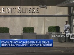 Awas! Nasib Credit Suisse Seperti Lehman Brothers