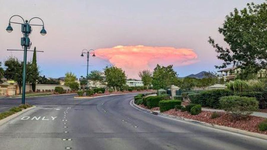 Nuclear Bomb Test Site (Twitter @LasVegasLocally)