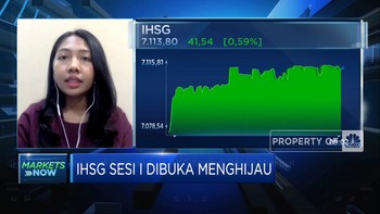 Perkasa di Kawasan Asia, IHSG Kembali Dibuka Menguat
