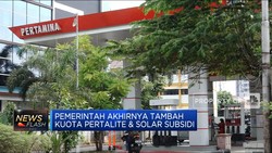 Pemerintah Putuskan Tambah Kuota BBM Subsidi 2022