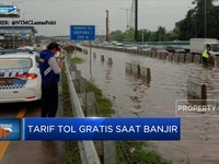 Banjir, Tarif Tol Bakal Gratis?