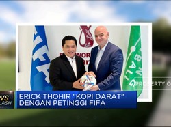 Erick Thohir "Kopi Darat" Dengan Petinggi FIFA, Bahas Apa?