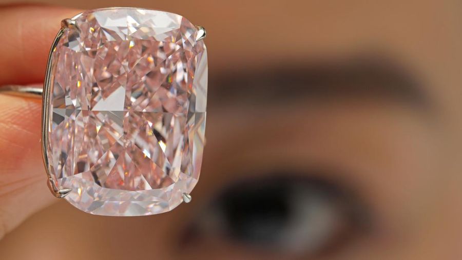 A 37.30 carat diamond 