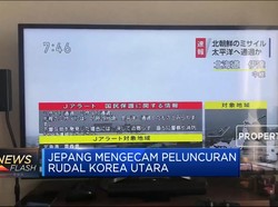 PM Jepang Kutuk Peluncuran Rudal Balistik Korut