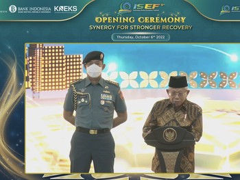 Wapres Maruf Amin: Ada Awan Gelap Menyelimuti Negara