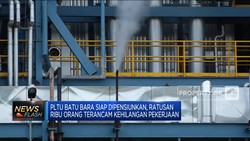 PLTU Dipensiunkan, Ratusan Ribu Pekerja Terancam Nganggur