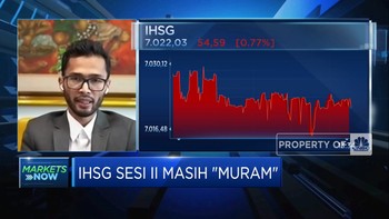 Sesi II Masih "Muram", IHSG Berisiko Uji  Level 7.000