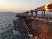 Ledakan Jembatan Krimea Bikin Putin Hilang Muka, Mengapa?