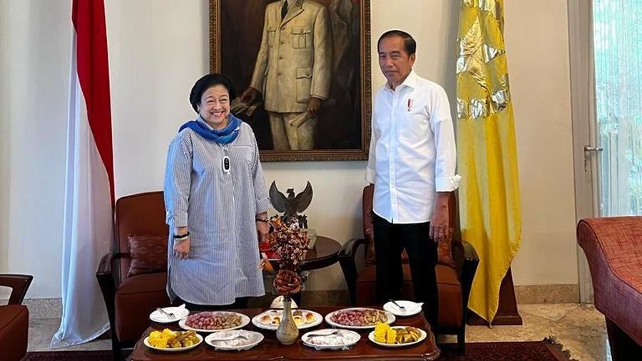 Megawati Bertemu Jokowi (dok,ist)