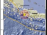 BMKG: Gempa 5,5 SR Guncang Banten dan Sekitarnya Sore Ini