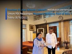 Ini Poin Penting Pertemuan Jokowi dengan Megawati