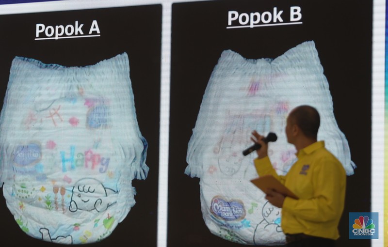 Popok Bayi (CNBC Indonesia/Muhammad Sabki)