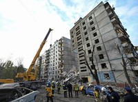Intip Keganasan Serangan Rusia di Zaporizhzhia, Ukraina