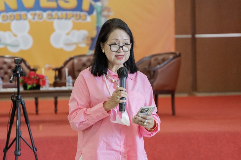 Allo Bank dan InvestasiKu menyelenggarakan acara Allo Invest Goes to Campus di Indonesia Banking School pada Jum’at (7/10). Ist