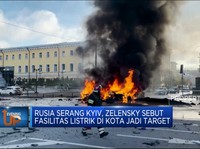 Rusia Serang Kyiv, Zelensky: Fasilitas Listrik Jadi Target