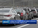 Jembatan Crimea Rusak Imbas Ledakan, Antrean Mobil Mengular