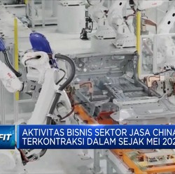 Aktivitas Bisnis Sektor Jasa China Terkontraksi Dalam
