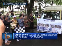 UMKM Jawa Barat Berhasil Ekspor Ubi Cilembu USD 300.000