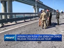 Ukraina Ejek Rusia Usai Jembatan Crimea Meledak
