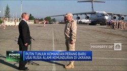Putin Tunjuk Komandan Perang Baru, Siap Serang Balik?