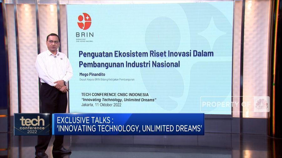 BRIN & SDM Unggul Bagi Keberhasilan Riset & Inovasi di Indonesia (CNBC Indonesia TV)
