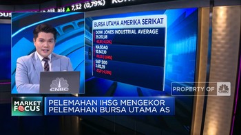 Market Focus: Rupiah Kembali Melemah Hingga Bursa AS Ambruk